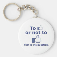 To Like or Not to Like Keychain