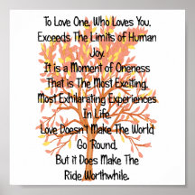To Love One Who Loves You---Poster