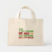 To Play Euphonium Canvas Bag