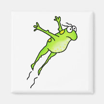 Toad Tossing Magnet