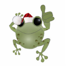 toadally awesome Christmas tree ornament. Photo Sculpture