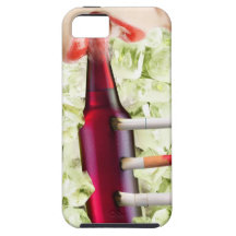 Tobacco and alcohol iphone5 iPhone 5 covers