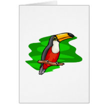 Tobias Toucan Greeting Cards