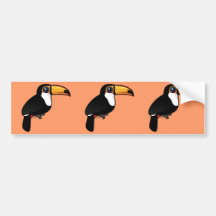 Toco Toucan Bumper Stickers