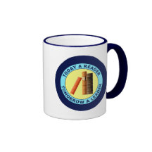 TODAY A READER TOMORROW A LEADER COFFEE MUGS