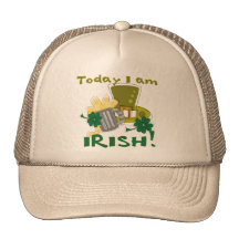 Today I am Irish Tshirts and Gifts Mesh Hat