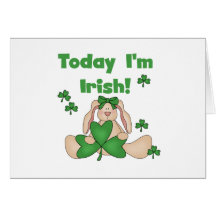 Today I'm Irish St.Pat'sDay Tshirts and Gifts Cards