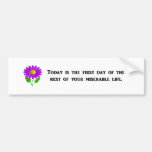 today-is-the-first-day-of-the-rest-of-your bumper stickers