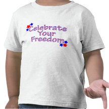 Toddler Freedom Tee w/ back design