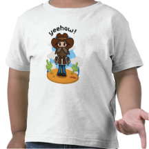 Toddler Yeehaw Cowboy Tee