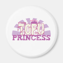 Tofu Princess Fridge Magnets