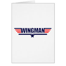 Tog Gun Wingman Greeting Card