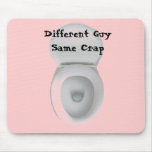 toilet bowl, Different GuySame Crap Mouse Pads