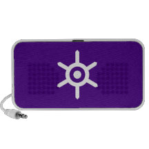 tokyo city flag doodle speaker japan
