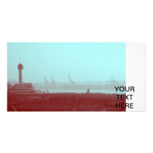 Tokyo Harbour Photo Greeting Card