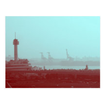 Tokyo Harbour Postcard