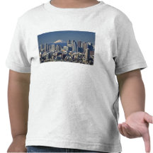 Tokyo, Shinjuku District Skyline, Mount Fuji, T-shirts