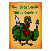 Tom Foolery (Thanksgiving Greeting Card)