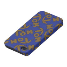 Tom Handlebar Moustache Cases For iPhone 4