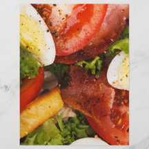 Tomato and Bacon Salad Flyer