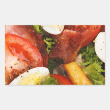 Tomato and Bacon Salad Stickers