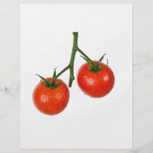 Tomatoes on a vine personalized flyer