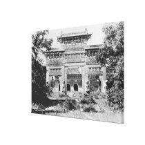 Tomb of the Emperor Qing Taizong canvas prints