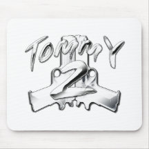 Tommy 2 Gunz Mouse Mats
