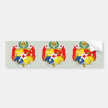 Tonga Coat of Arms detail Bumper Stickers