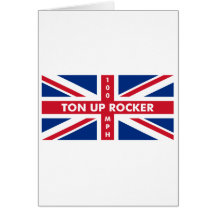 Tonne Up Rocker Greeting Card