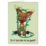 Too Late to Be Good? Cards