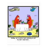 Too much salt post cards