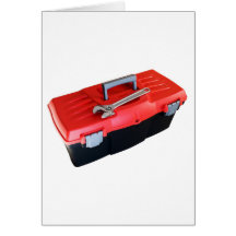 Toolbox Greeting Card