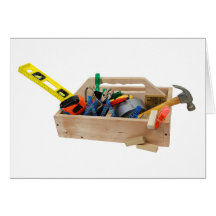 ToolBoxTools042109 Greeting Card