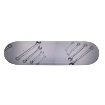 Tools of Trade- Four spanners Skateboard Deck