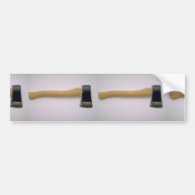 Tools of Trade- Hatchet Bumper Stickers