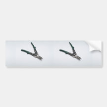 Tools of Trade- Offset snips Bumper Stickers