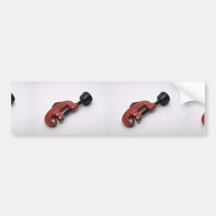 Tools of Trade- Pipe cutter Bumper Sticker