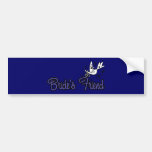 ToonDoveBridesFriendInd Bumper Sticker