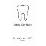Tooth Business Card Template