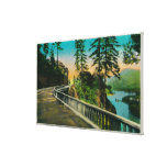 Tooth Rock on Columbia RiverColumbia River, OR Canvas Prints