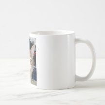 TOOTHY CAT COFFEE MUG