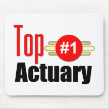 Top Actuary Mouse Pad