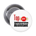 Top Administrative Assistant Button
