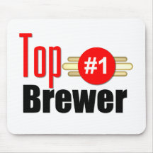 Top Brewer Mouse Pad