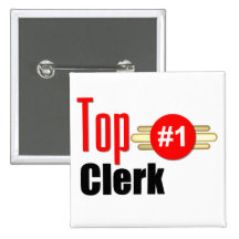 Top Clerk Pin