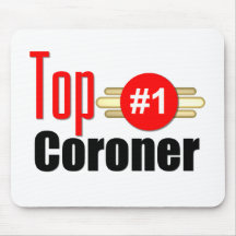 Top Coroner Mouse Pads