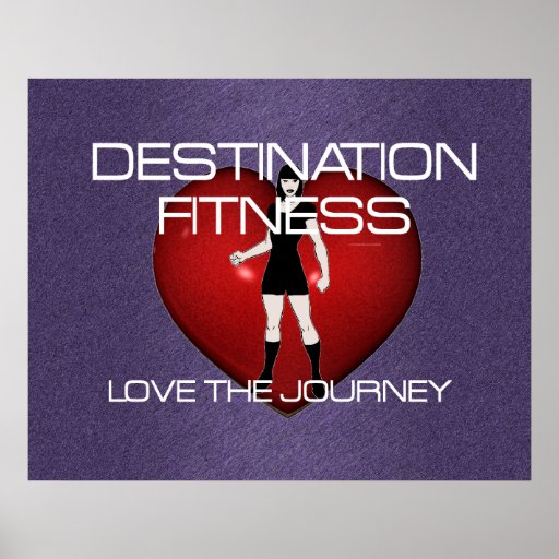 TOP Destination Fitness Print