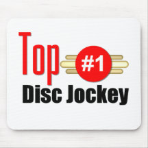 Top Disc Jockey Mouse Pad
