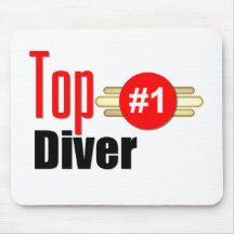 Top Diver Mousepads